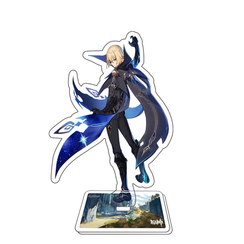 Game Anime Open World Impact Acrylic Figure Stand Painted Desk Decor Ornament 15CM Model Gift