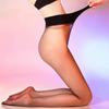 1D Ultra-thin Summer Tights For Women See Through Seamless Stockings Low Rise Open Crotch Hosiery Sexy Lingerie Nylon Pantyhose