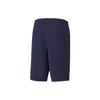 Puma Active Solid Logo Mid Rise Fitted Elastic Straight Casual Shorts Men shorts Blue 588864-06