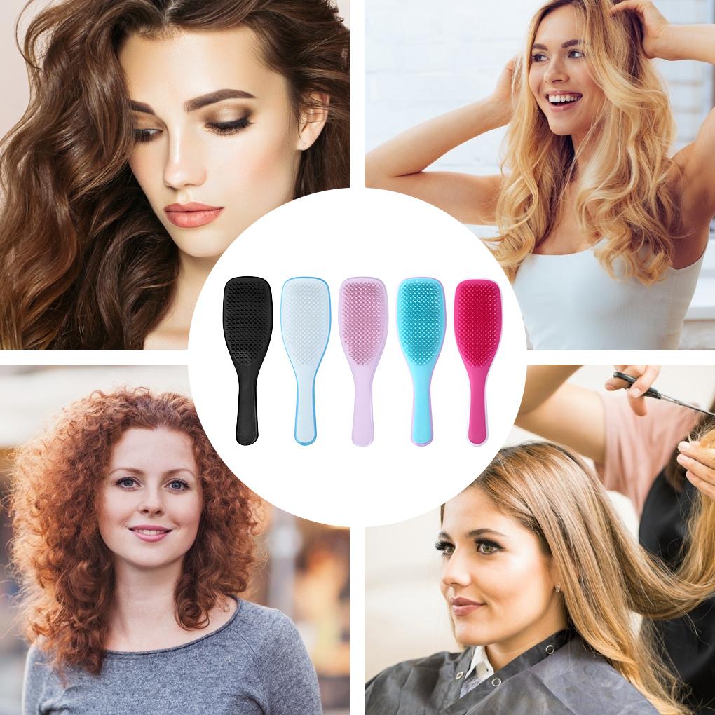 Hair Brush Anti-static Hairdressing Hairbrush Portable Plastic Scalp Massager Supply