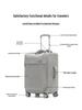 AIRWAY Ultralight Waterproof 20" Oxford Cloth Carry-on Suitcase with Front Opening