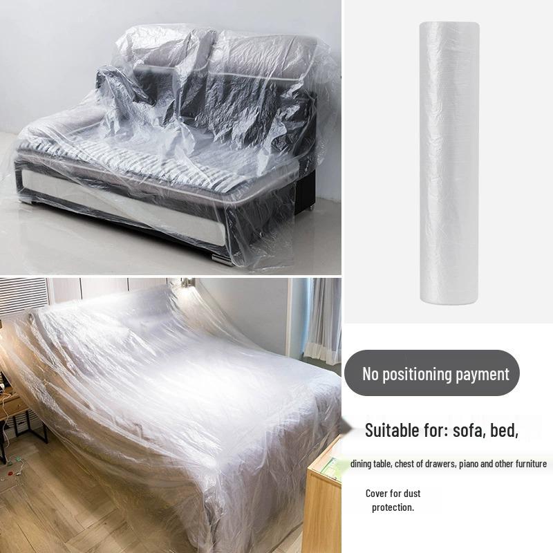

Одноразовый пыленепроницаемый пластиковый чехол для защиты мебели во время ремонта Medium 2*20m