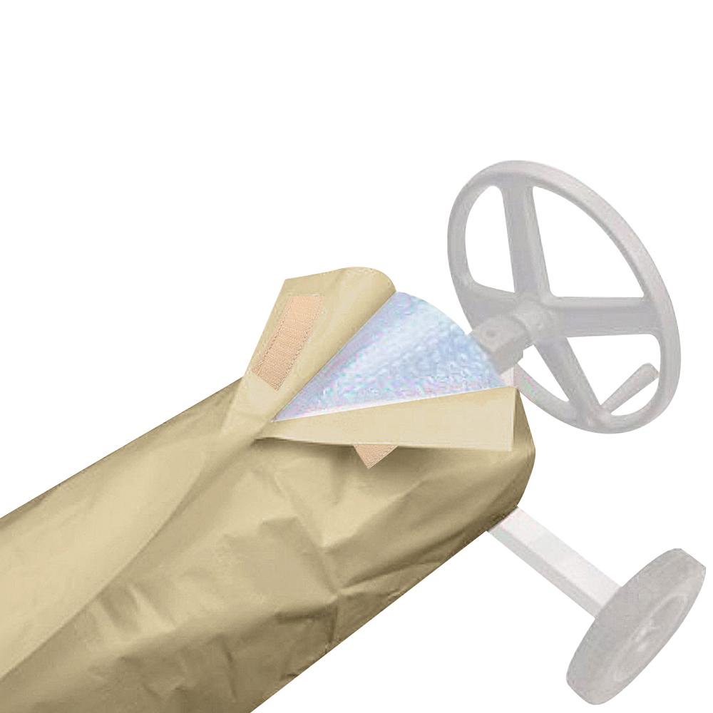 Swimming Pool Cover Reel Winter Solar Blanket Cover for Pool Anti-UV Waterproof Pool Protective Reel Covers for for Above Ground