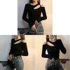 Spring Off Shoulder Tshirt For Women With Embroidered Detailing And Oversize Fit