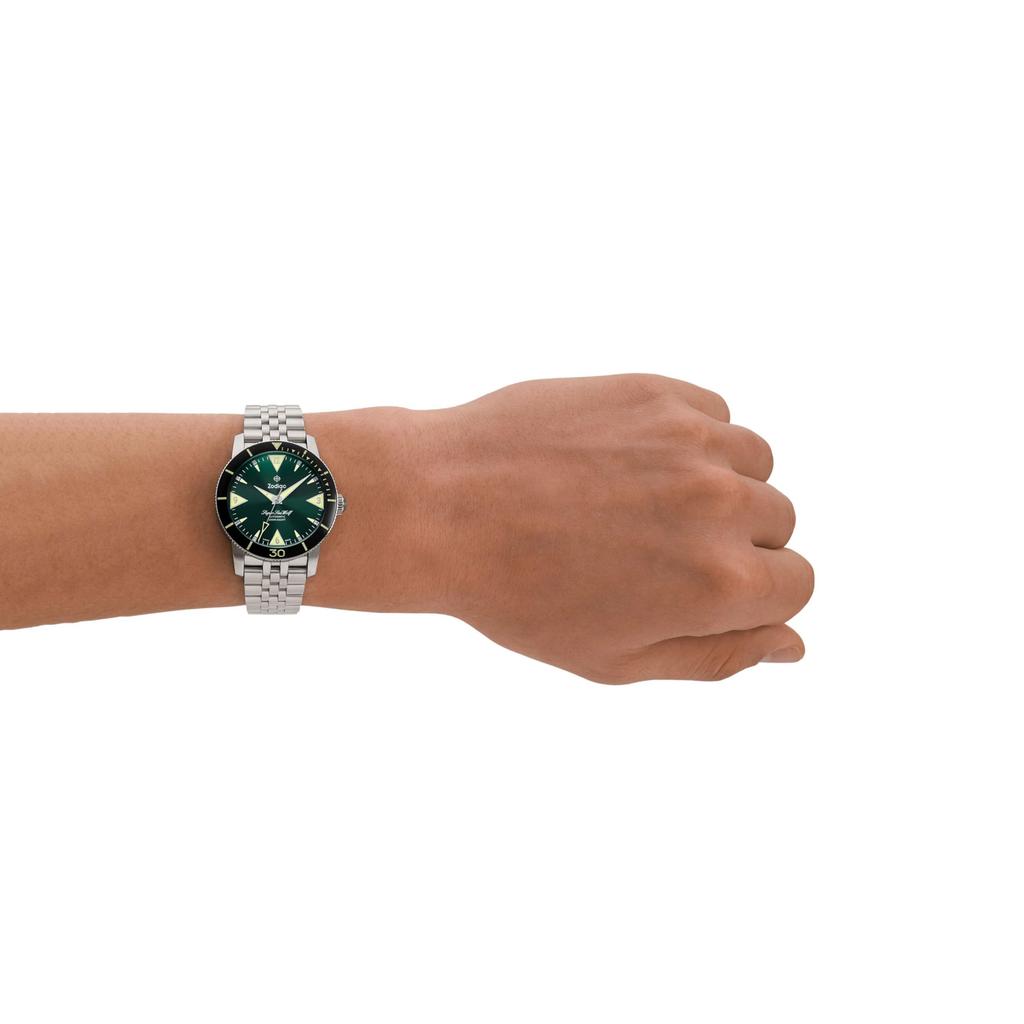 Zodiac Analog Edelstahl Uhr ZO9218 Herren