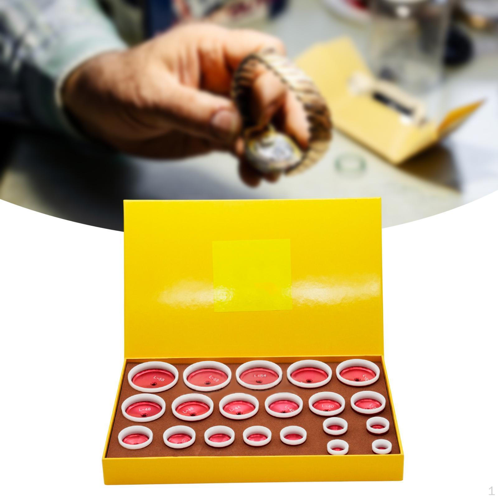 

20 шт. штампов для задней крышки часов для часовщиков, ассорти, профессиональный корпус