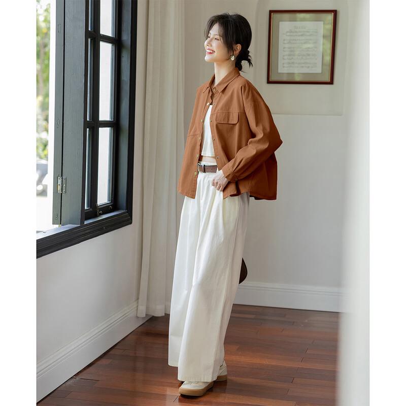 Women's Brushed Casual Shirt Jacket