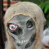 Halloween decoration, one-eyed mummy, flexible arms, glowing eyes, creepy howl, 55x18x35 cm