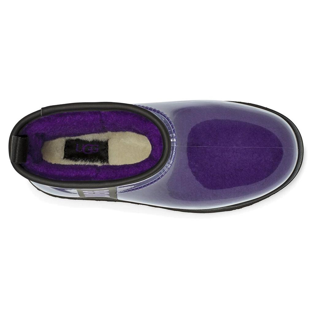 UGG Classic Clear Mini Boot Violet Night (Womens) Women Sneakers Black 1113190-VNBL