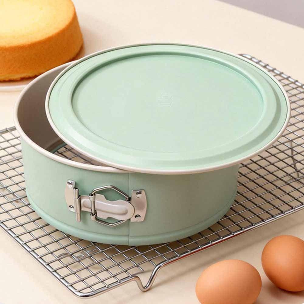 Non-Stick Springform Cake Pan Removable Bottom Cake Mold Baking Tools  Household Use
