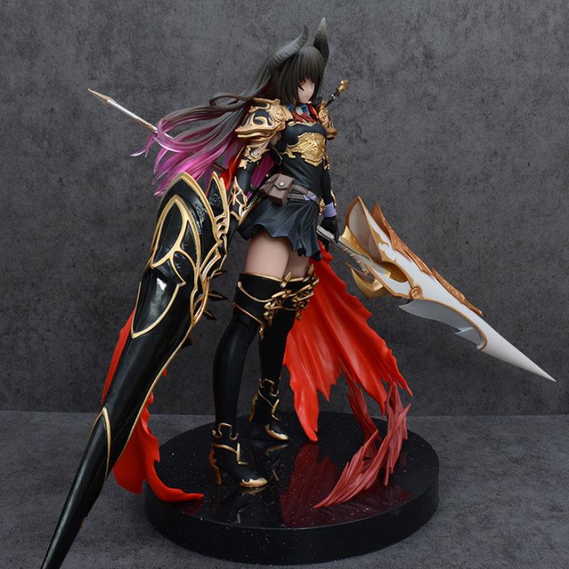 Rage of Bahamut Action Figure Anime Diadragoon Forte Figuras Toys 26cm Manga GK Statue Game Peripheral Collectible Model Gift