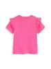2026 Summer Girls' Short-Sleeved Embroidered T-Shirt