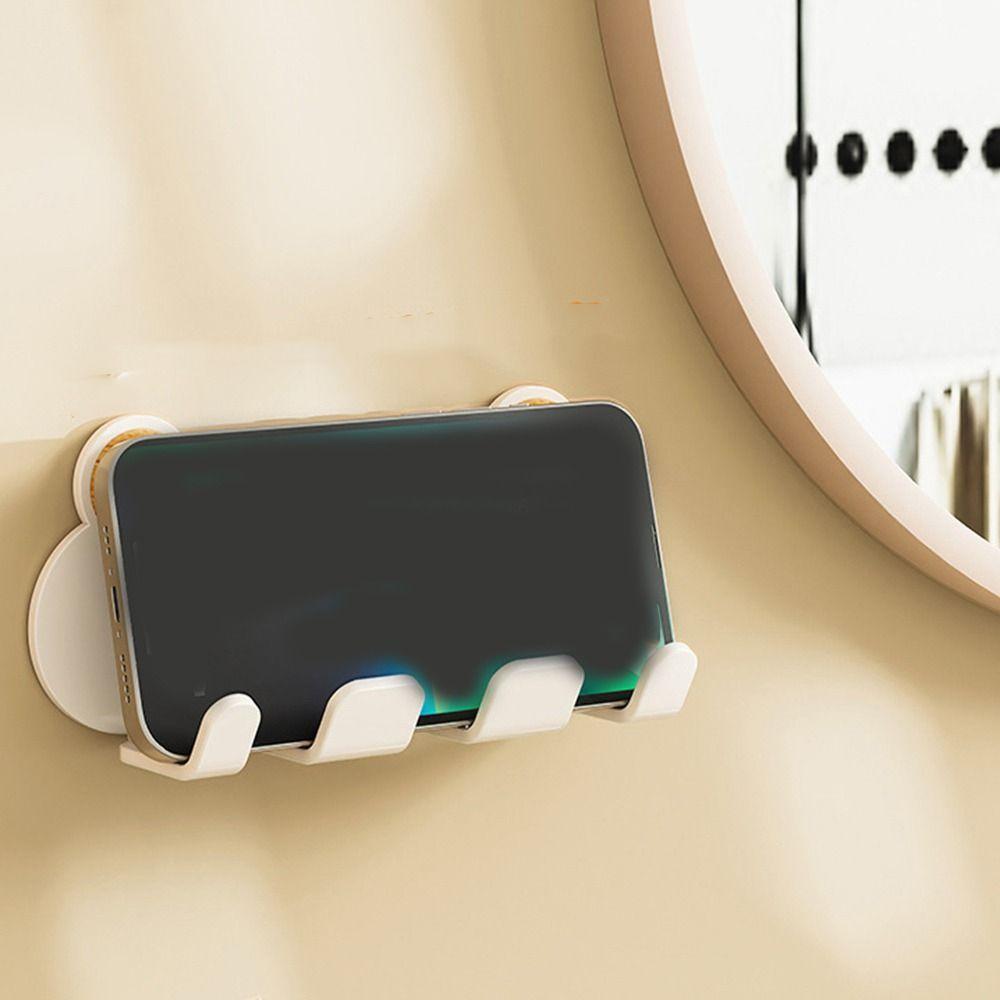 Cartoon Animals Power Plug Socket Holder Punch-free Socket Storage Rack Plug Bracket Kitchen