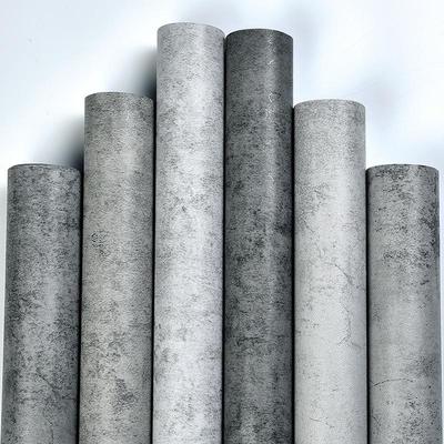 Tapet Autoadeziv Impermeabil Stil Industrial Textură Pătată Gri Închis