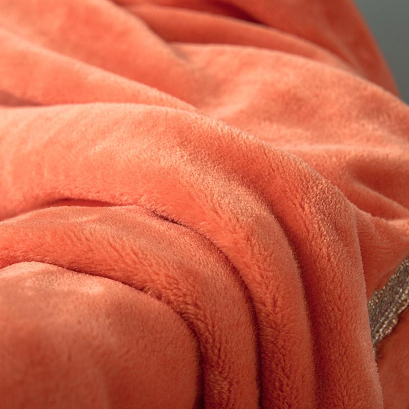 Simple Solid Color Throw Blanket Lightweight Soft Warm Cozy Home Bed Sofa Multi-function Throw Blanket Office Nap Blanket