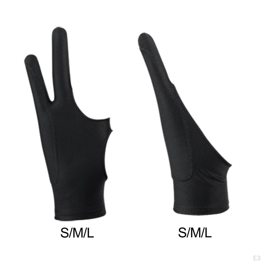 Artist Drawing Glove Digital Friction Soft 3 Layers Elastic Graphics Painting