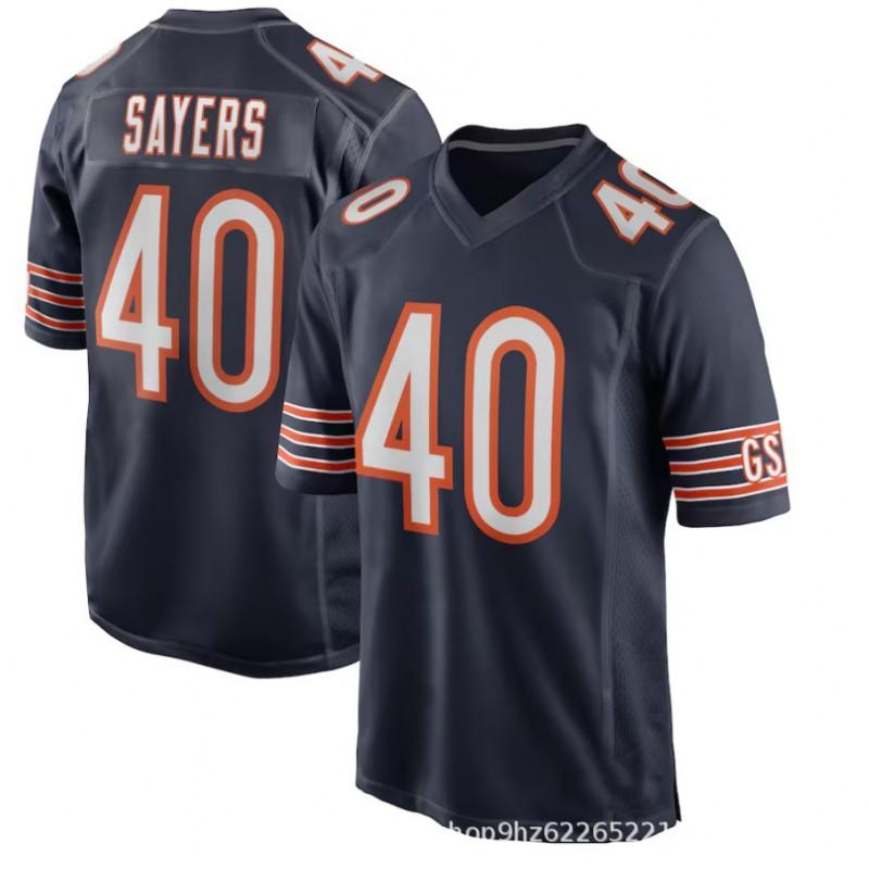 Chicago Bears 34 Walter Payton Mens Football Jersey Team Sports Athletic Apparel