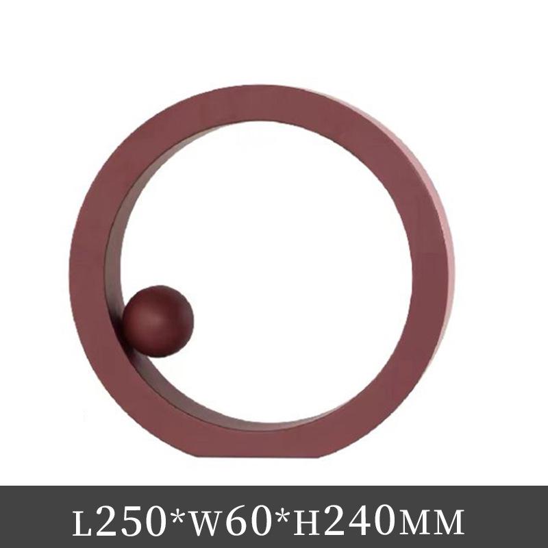 

Nordic Minimalist Geometric Ball-Circle Ornament for Home and Hotel Decor
