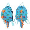 Dinosaurier Rucksack Kinder Kinder Kleinkind Tasche Cartoon Rucksack für Vorschuljungen Mädchen(blau)