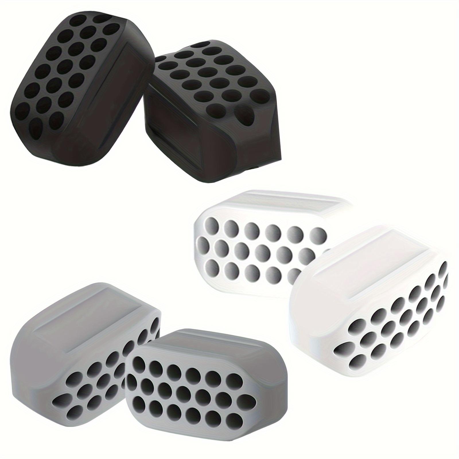 

6 шт. тренажер для челюсти для мужчин и женщин, силиконовые таблетки, тренажер для челюсти, без бисфенола А, тренажер для линии челюсти и форма линии челюсти