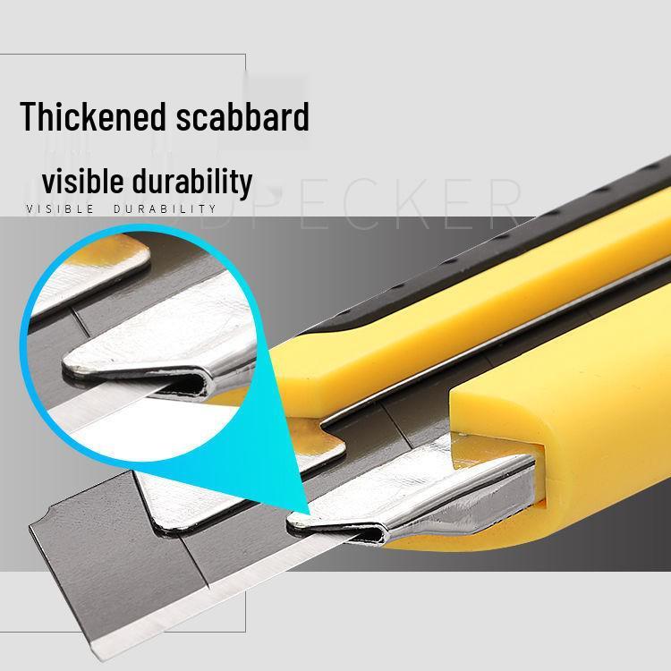 25mm Heavy-Duty Craft & Utility Knife with Extra Thick Industrial Blade Extra Large Craft Knife [1 piece]