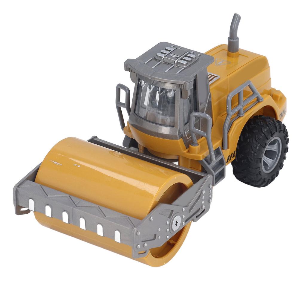 Roller Truck Toy for Kids Lifelike Details Simulation Road Roller Toy Durable ABS Inertial