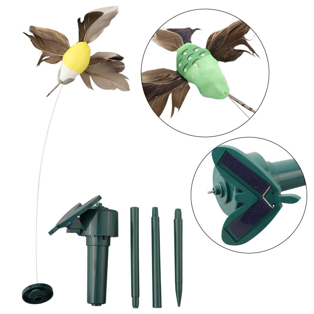 Outdoor Yard Decor Waterproof Stake Energy Feather Wings