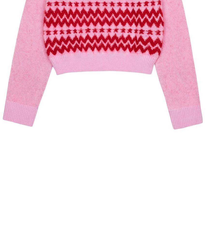 LUVISTRUE Nm Lettering Knit(Pink)