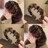 Leopard Prints Non Slip Headbands U-shaped Plush Hair Bands  Women's Hair Accessories