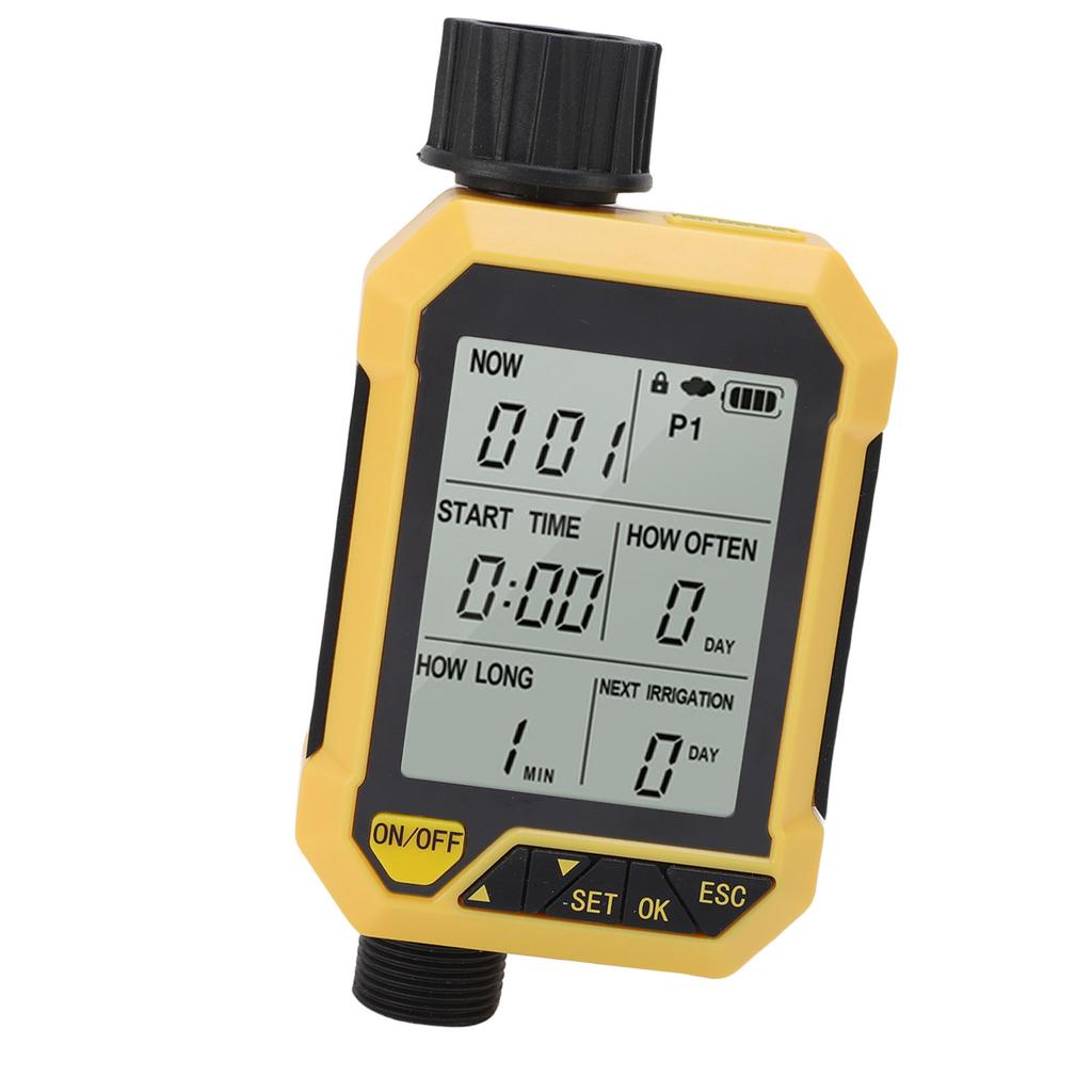 Sprinkler Timer G34 G12 Inlet G34 Outlet Automatic Watering Timing Controller with Rain Sensing