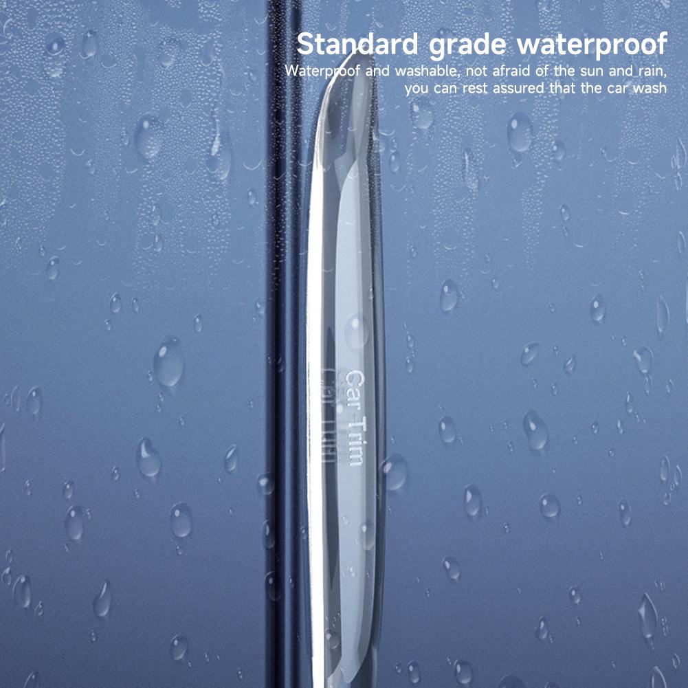 2 Stück/4 Stück Auto Stoßstange Türkante Rad Augenbraue Rückspiegel Schutz Gummi Auto Protector Guard Scratch Aufkleber Zierleisten