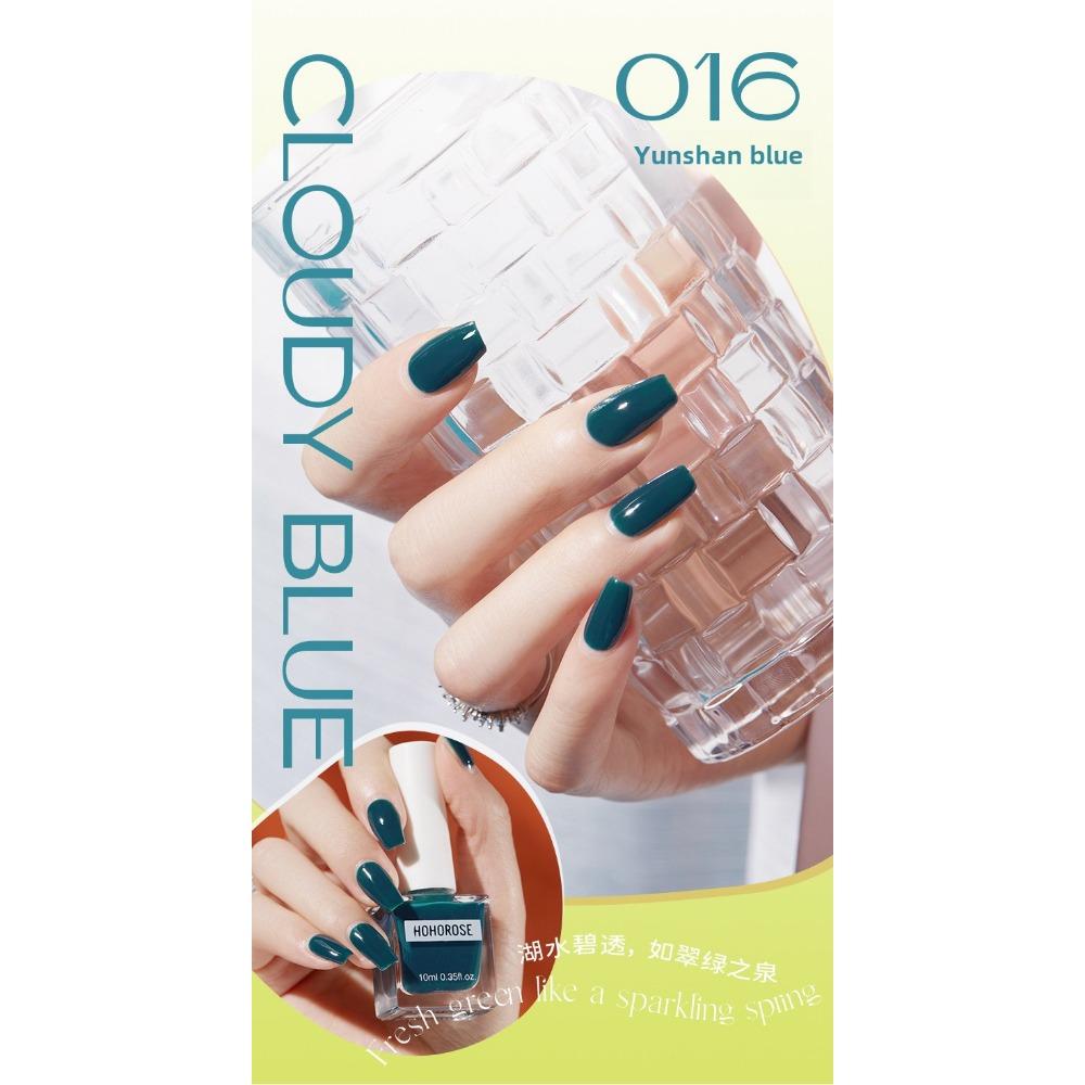 Fine Flash Aurora Fußnagellack, Weiß im Sommer, kein Einbrennen, schnell trocknender und lang anhaltender abziehbarer Nagellack, Basisöl, helles Öl