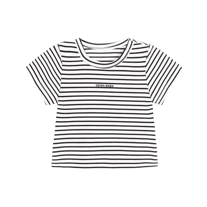 LUSON Baby Girl's Cotton Short Sleeve T-Shirt