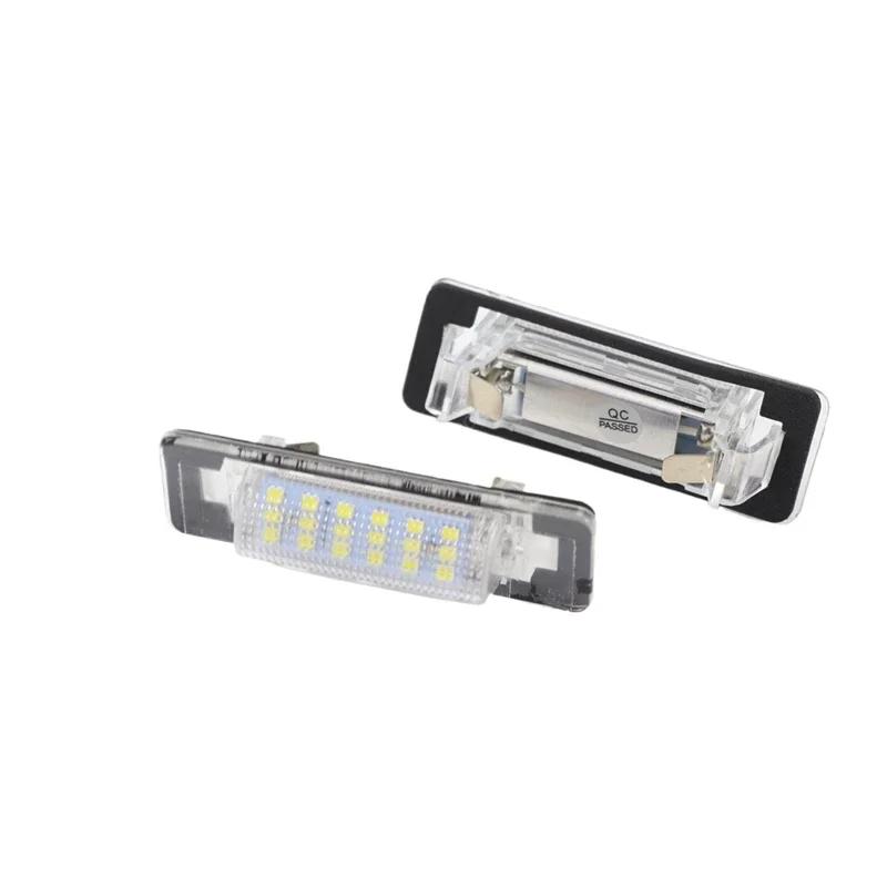 Fit for Mercedes Benz E C Class W210 W202 4D AMG 12V Car LED License Number Plate Light Lamp White Light