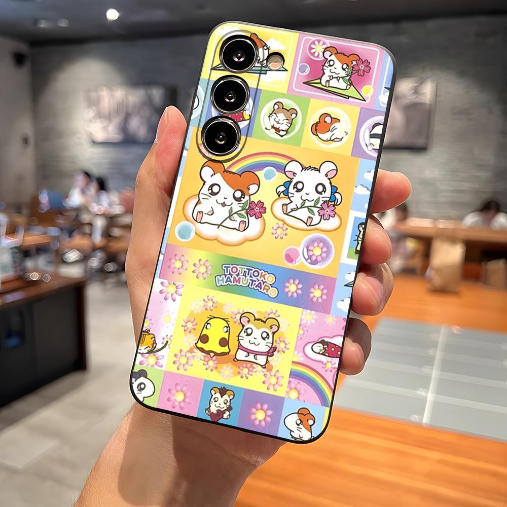 Hamtaro Hamster Phone Case For Samsung S23 Ultra S24 S22 S20 Fe S21 Plus Galaxy A54 A34 A24 A53 A13 A16 Back Cover