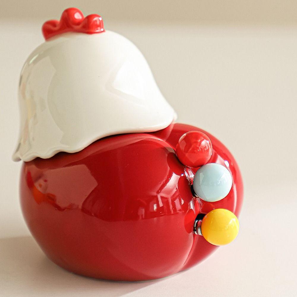 Anti-scald Chicken Toothpick Box Creative Chicken-shaped Fruit Fork Set  Party Supplies
