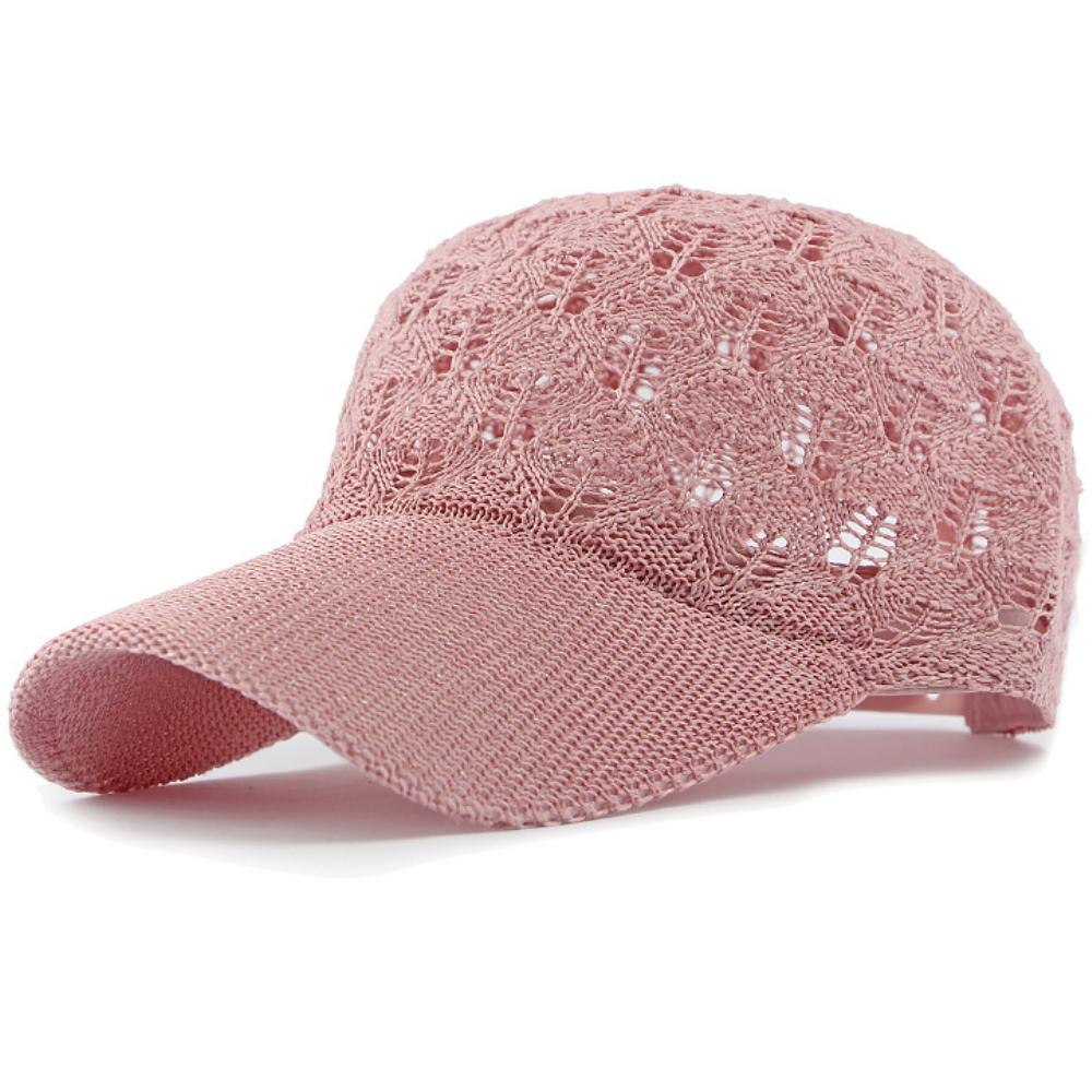 HT4369 Baseball Cap Female Breathable Spring Summer Sun Hat Stylish Adjustable Hip Hop Snapback Cap Men Women Mesh Baseball Hat