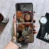 Oktober Herbst Halloween Gruselige Kürbis Hüllen Für Samsung Galaxy Z Flip 4 5 6 7 3 Z Flip7 Flip6 Flip4 Flip5 Flip3 5G Hart Stoßfest