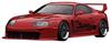 TK.Company Ignition Model 1/18 Scale Toyota Supra (A80) TRD 3000GT Red Finished Product IG3602