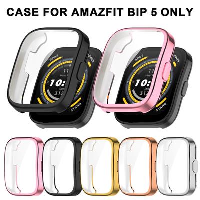 Ochranné pouzdro na displej hodinek pro Amazfit Bip 5 Full Protection Vysoce čistý kryt proti poškrábání pro Xiaomi Huami Amazfit Bip5