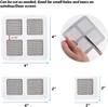 Fly Screen Windrow Insect Mesh Mosquito Net DIY Curtains Insect Protector Netting with Self-Adhesive Tapes for Fly Mosquito Bug