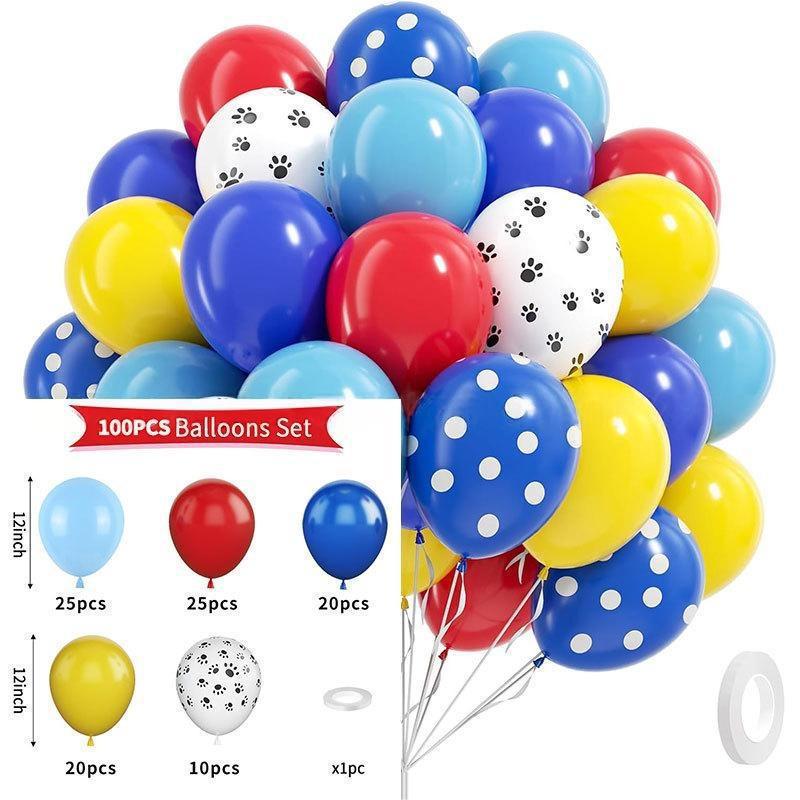 Neues Jahr Matt Glitzer Metallisch Latex Ballon Set für Dekorative Foto Atmosphäre