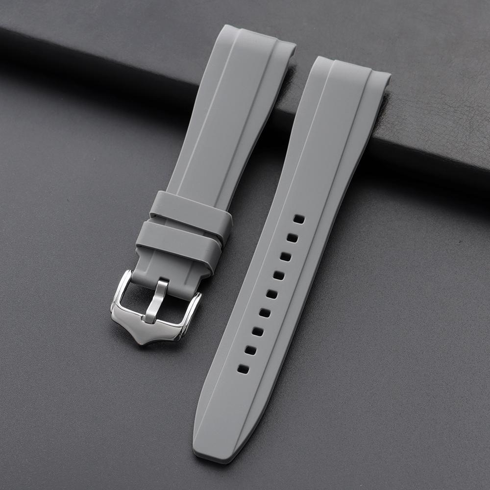 20mm22mm pentru Curea de Cauciuc Rolex pentru Swatch Universal Bărbați Femei Capăt Curbat Bandă de Ceas din Silicon pentru Citizen Sport Curea Impermeabilă