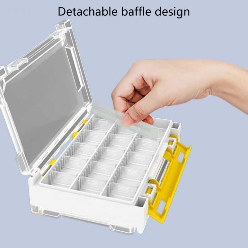 Organizers Lure Organizers Clear Tray Tool Box Baits Separator Fishing Tackle Box Lure Storage Box Trays
