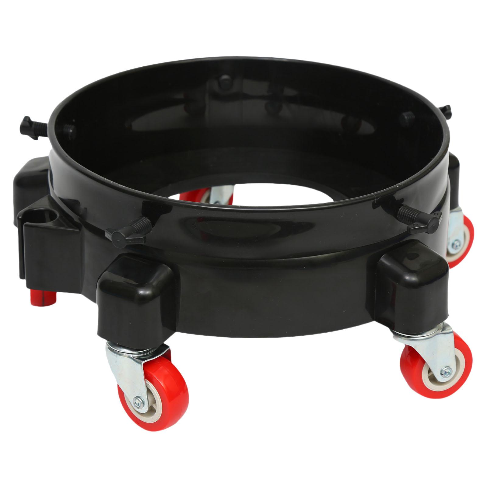 

Portable Car Wash Bucket on Wheels Multifunctional Car Wash Bucket Cart Transforms into Convenient Rolling Seat for Car 1 чёрный