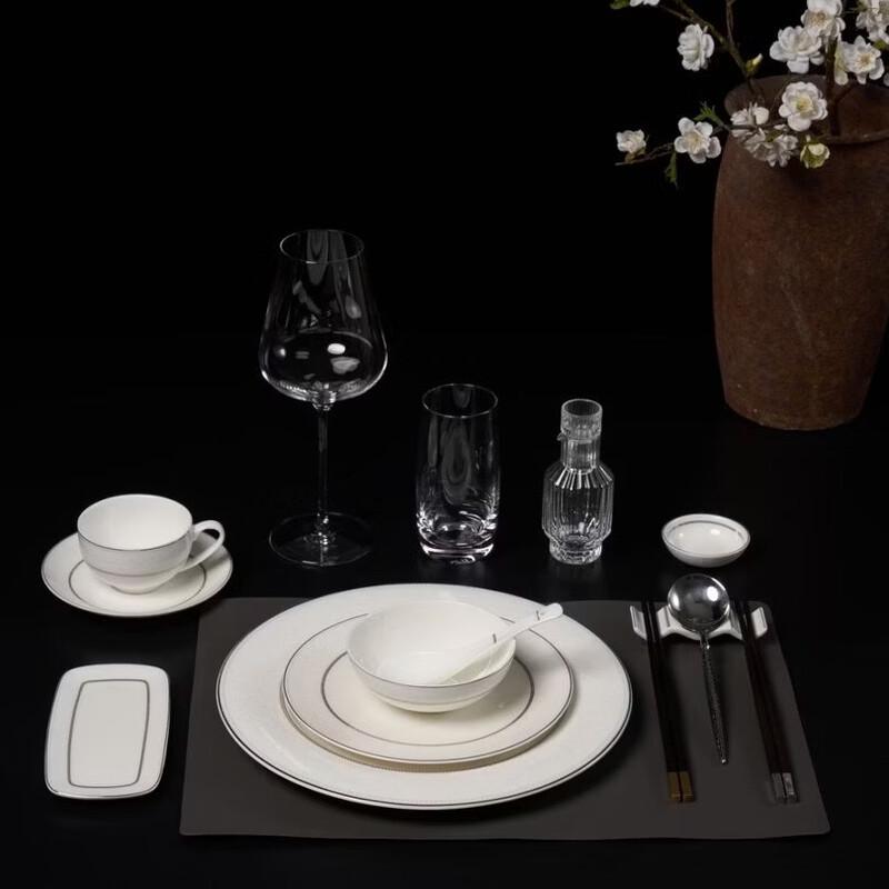 Jingdezhen Bone China 9-Piece Tableware Set