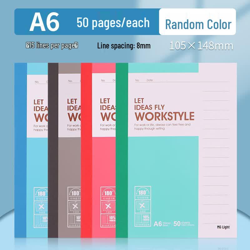 M&G Wireless Bound Softcover Notebook
