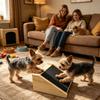 Dog Scratch Board Wooden Grinder Ladder Dog Nail Board For Small Medium Large Breed Puppy Home Corner Cage Enrichment