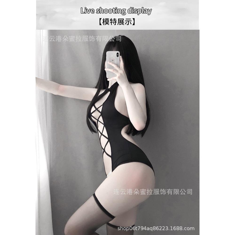 Domila Sexy Underwear Tight Swimsuit Onesie Uniform Clothes Passion Suit Pajamas Temptation Qqny Wholesale