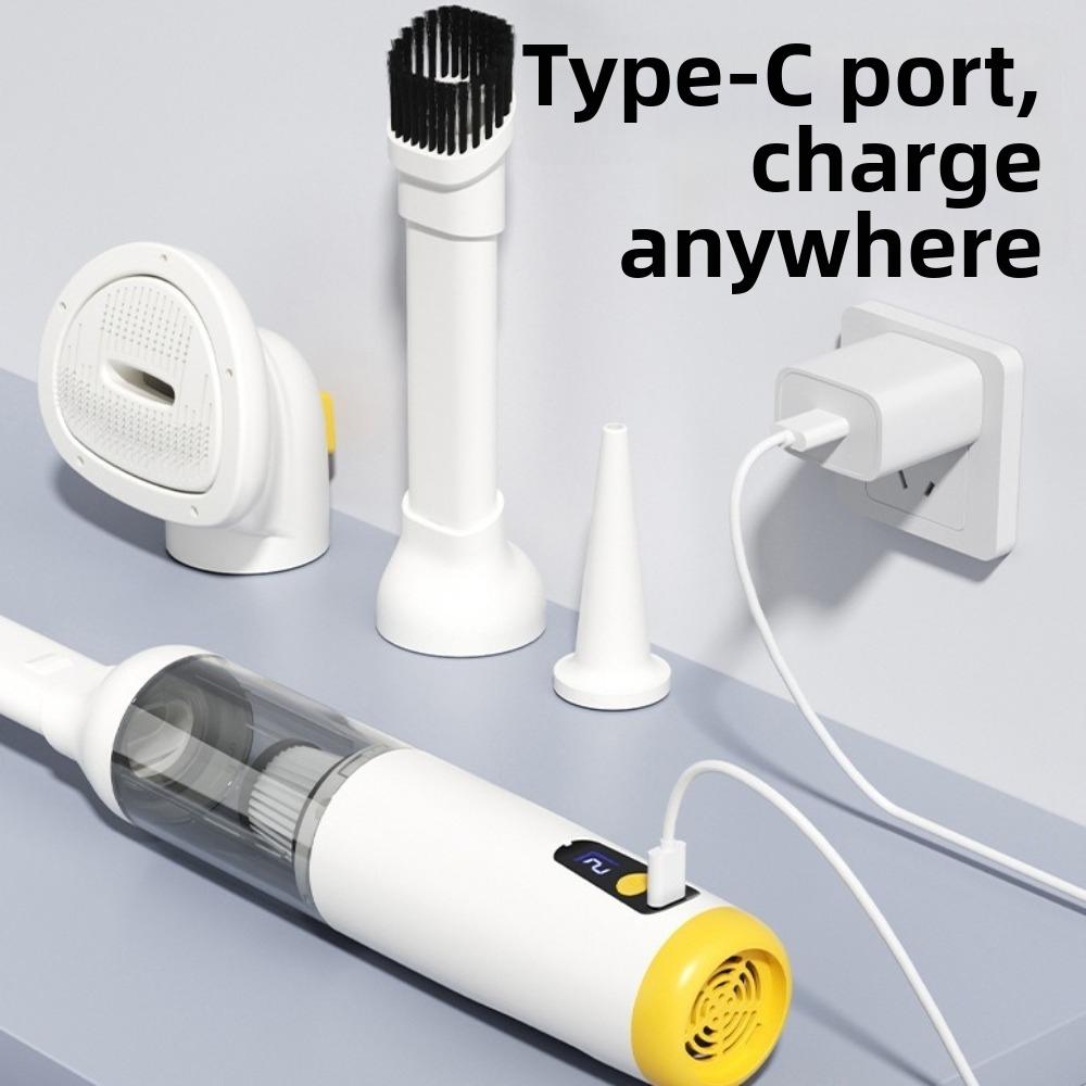 Wireless Handheld Vacuum Cleaner Strong Suction Dust Buster 3 in 1 Pet Vacuum Cleaner  Gap Cleaning